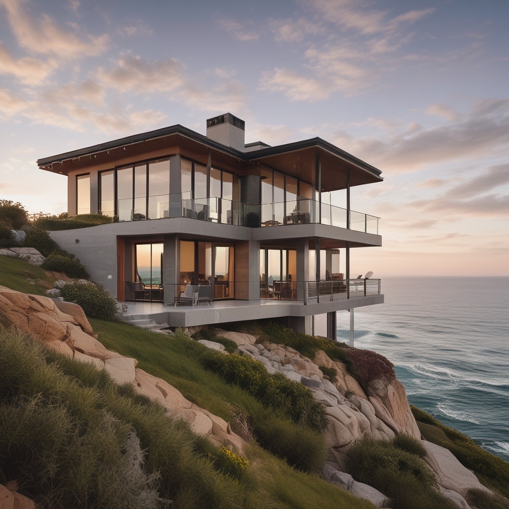 Beautiful house with a view of the ocean